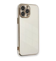 Apple İphone 13 Pro Kılıf Volet Silikon - Beyaz