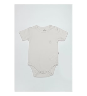 Bistyle Organik Natural Basic Style Yarım Kol Body Bs17103 Ekru