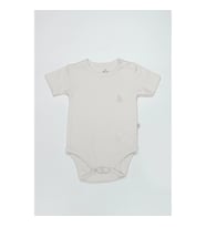 Bistyle Organik Natural Basic Style Yarım Kol Body Bs17103 Ekru