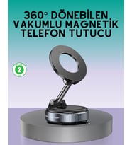 360 Derece Ayarlanabilir Manyetik Araç Telefon Standı