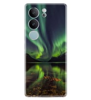 Vivo V29 Kılıf Desenli Silikon Kuzey Işıkları 1327