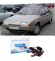 Citroen BX Led Xenon Uzun + Kısa Far Ampulü H4 Ultimate Yeni Seri Beyaz