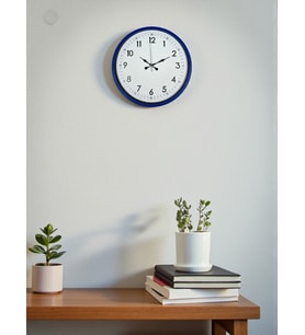 36 Cm Lacivert Dekoratif Duvar Saati