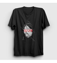 Presmono Unisex Siyah Fake Nirvana Kurt Cobain T-Shirt 35464tt