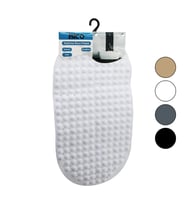 OVAL - PLASTİK KABARTMA TOP DESENLİ - RENKLİ 63PCS VANTUZLU KAYDIRMAZ BANYO - KÜVET PASPASI 34X65CM