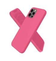 Apple İphone 12 Pro Kılıf First Silikon - Pembe