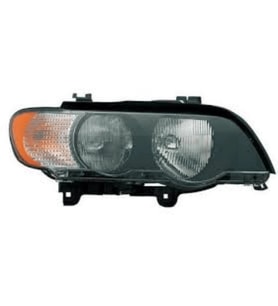 BMW X5:E53 2000-2003 Komple Far Sol Halojen Sarı Sinyal 63126930211 TYC