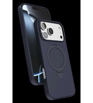 iPhone 17 Pro Regal Magsafe Standlı Kapak - Lacivert
