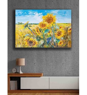 Koç stüdyo Modern tasarım kanvas tablo 50x70 (Çok Renkli)