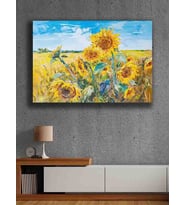 Koç stüdyo Modern tasarım kanvas tablo 50x70 (Çok Renkli)