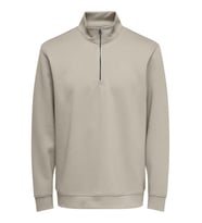 JACK JONES ONLY&SONS Erkek Yarım Fermuar Sweatshirt 22037612