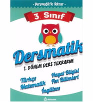 3.SINIF 1.DÖNEM TATİL SETİ 3 LÜ  ATLIKARINCA