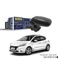 Niken Peugeot 208 Kol Dayama Kolçak Siyah 2012+ Sonrası Uyumlu