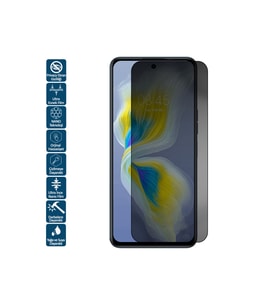 Tecno Camon 18 Premier Uyumlu  Privacy Hayalet Ekran Koruyucu Film (Siyah)