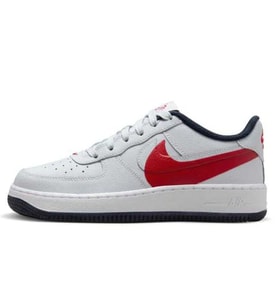 Nike Air Force 1 LV8 4 AF1 Unisex Leather Sneaker Hakiki Deri Günlük Spor Ayakkabı Gri
