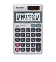 Casio SL-320TV 12 Hane Cep Tipi Hesap Makinesi (Gri)