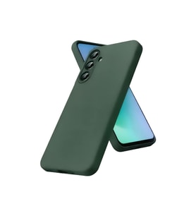 Samsung Galaxy S26 Nano içi Kadife Silikon - Koyu Yeşil