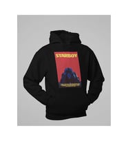 The Weeknd Starboy Baskılı Unisex Oversize Rapper Hoodie