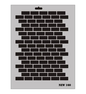 Rich New Seri N-160 Stencil 35x25 cm