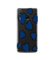 Huawei P30 Lite Uyumlu Baskılı Yumuşak Silikon Şeffaf Telefon Kılıfı