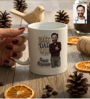 Kişiye Özel Karikatürlü Best Dad Ever Babaya Hediye Kupa Bardak Babalar Günü Hediyesi