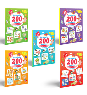 IQ Zeka Gelişimi için 200 Heyecan Verici 5'li Etkinlik Seti - Dikkat Atölyesi Yayınları