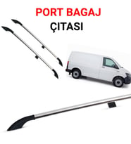 T6 KISA ŞASE GRİ PORTBAGAJ TAVAN ÇİTASI 2009 2010 2011 2012 2013 2014 2015