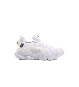 Walkway Hura Beyaz Fileli Hafif Unisex Spor Ayakkabı