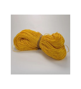 Sarı Renk Çile Kağıt İp Çanta Ipi Supla Ipi No:59 - (550-600 gr)