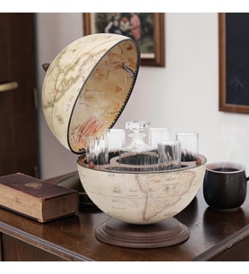 Z16AV Dekoratif Dünya Bar – Zoffoli Küre Bar Dolabı 40 cm
