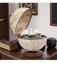 Z16AV Dekoratif Dünya Bar – Zoffoli Küre Bar Dolabı 40 cm
