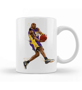Kobe Bryant 03 Kupa Bardak Porselen