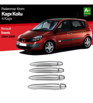 Renault Scenic Uyumlu 2 Krom Kapı Kolu 4 Kapı 2003-2009 (Karışık)