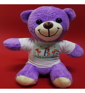 Mutlu Aşıklar Temalı Peluş Ayıcık