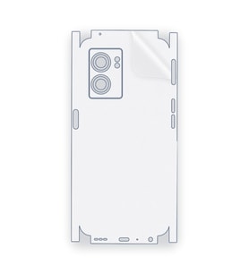 SChitec OPPO K10 5G Uyumlu Fullbody Arka Kaplama Hidrojel Koruyucu Film