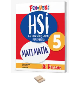 Fenomen 5. Sınıf Matematik Süreç İzleme Denemesi ve Telefon Standı