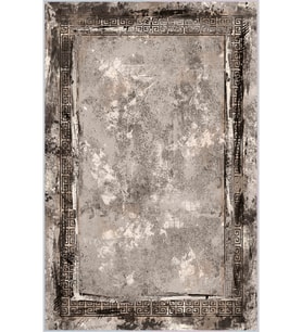 Eliana Home Baskılı, Yıkanabilir Kaymaz Taban Salon Halısı LNA0334 100x150 cm (Kahverengi)