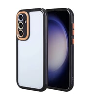Galaxy S23 Kılıf Kamera Korumalı Renkli Kenar ve Çerçeve Tasarımlı Zore Vitamin Kapak