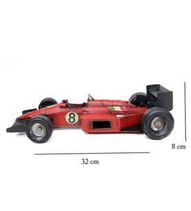Dekoratif Metal Yarış Arabası C1309-M239