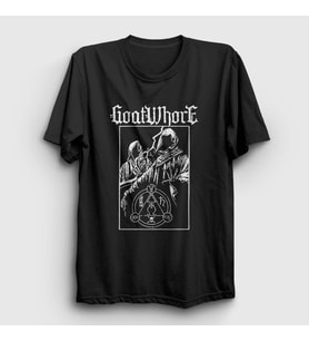 Presmono Unisex Siyah Spell Metal Goatwhore T-Shirt 529640tt