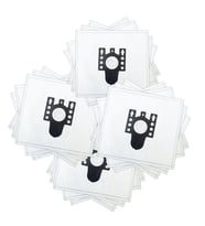 Swirl Uyumlu H 38 41 M 40 49 50 51 53 Elektrikli Süpürge Toz Torbası 20 ADET