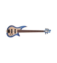 JACKSON 2919934586 Pro Spectra Bass SBA V 5 Telli Bas Gitar Caramelized Jatoba Klavye, Blue Burst, Nordstrand Manyetikler, Profesyonel Aktif/Pasif Seçeneği