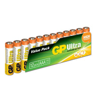 Gp LR03 AAA Boy Ultra Alkalin İnce Kalem Pil 12'li Paket GP24AU-VS12