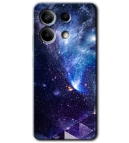 Redmi Note 13 Pro 5G Kılıf HD Desen Baskılı Kılıf - Galaksi