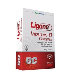 Ligone Vitamin B Kompleks 30 Kapsül