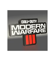 Modern Warfare 3 LED Işık Kutusu, Şık ve Modern Dekor  Hızlı Kargo (Krem)