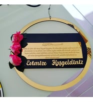 EV KAPI SÜSÜ   AYNALI PLEKSİ   KİŞİYE ÖZEL -3