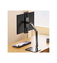 Monitör Tablet iPad Telefon Tutucu 12-16 İnç Universal Metal 360° Derece Döner Stand