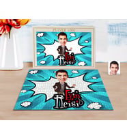 BK Gift Kişiye Özel Evin Reisi Karikatürlü 1000 Parça Profesyonel Puzzle-2