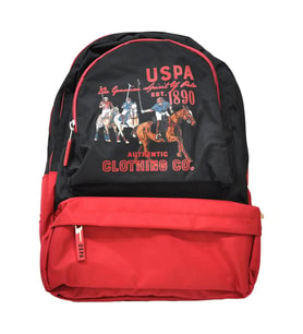 U.S. Polo Okul Çantası Clothing Go Sırt Çantası Kırmızı-Siyah (Karışık)
